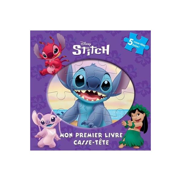 Stitch , Mon premier livre casse-tête