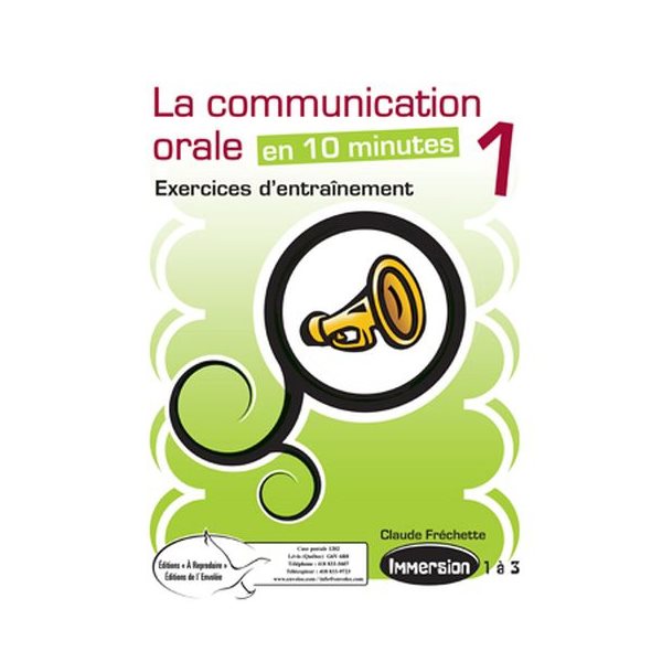 La communication orale en 10 minutes