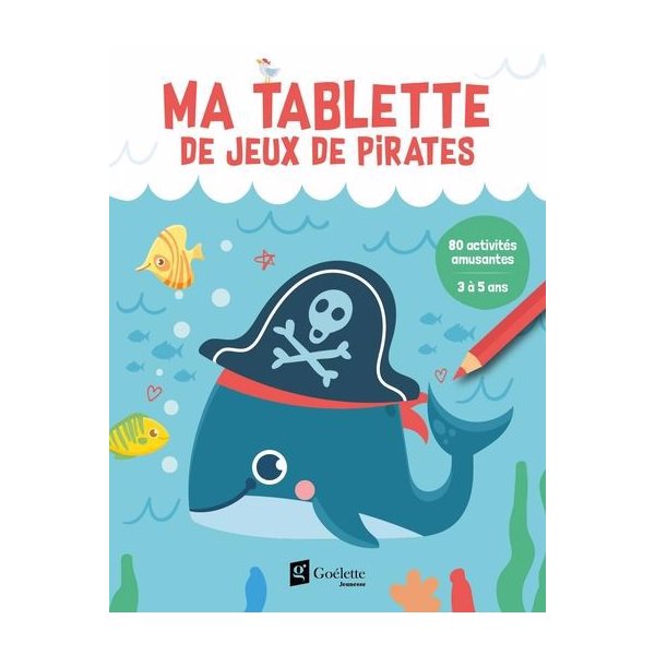 Ma tablette de jeux de pirates