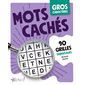 Gros caractères - Mots cachés : 90 grilles thématiques, Gros caractères