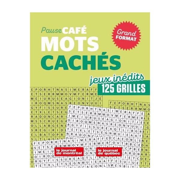 Mots cachés No.1 : Grand format