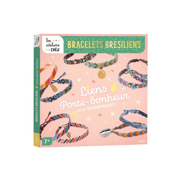 Bracelets brésiliens : liens porte-bonheur : avec des talismans magiques !