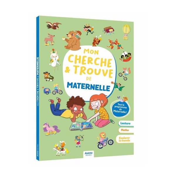 Mon cherche et trouve de maternelle : Lecture et mathématiques