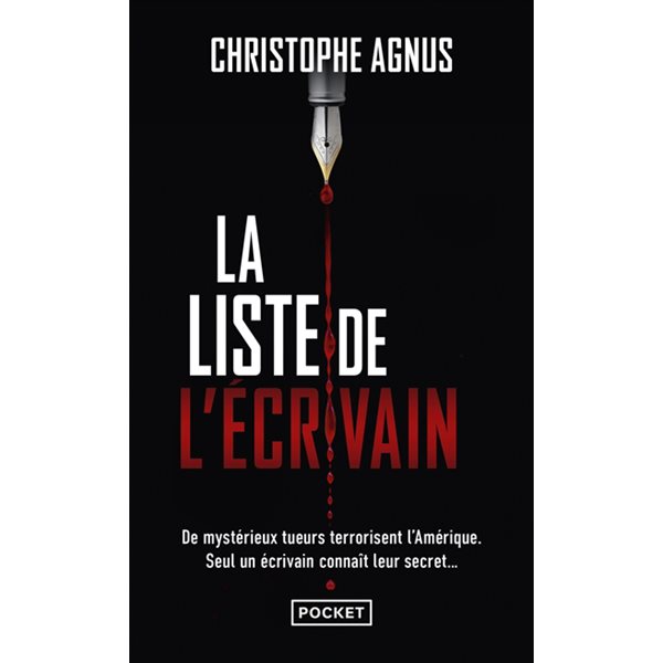 La liste de l'écrivain, Pocket. Thriller, 19338