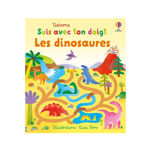 Les dinosaures, Suis avec ton doigt