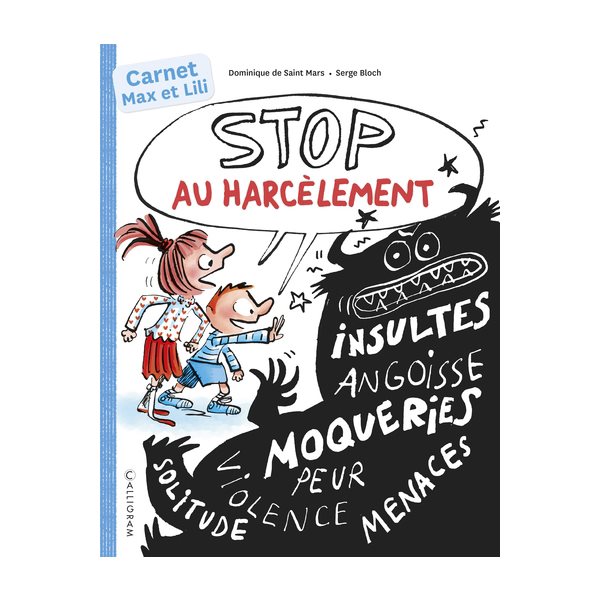 Stop au harcèlement, Carnet Max et Lili