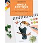 Jungle exotique à l'aquarelle : apprenez simplement à peindre 20 motifs en pas-à-pas, Mon cahier d'apprenti aquarelliste