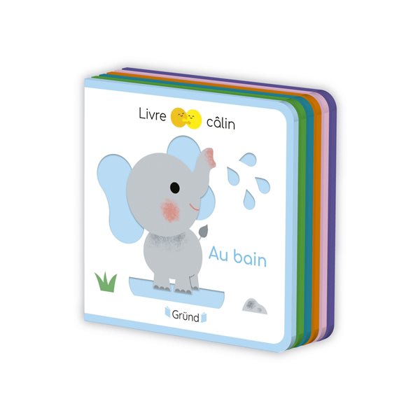 Au bain, Livre câlin