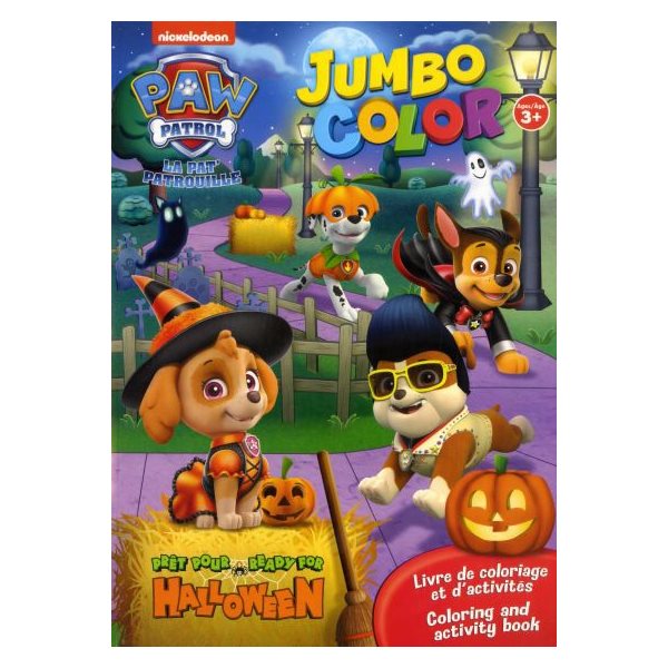 Jumbo Color - Pat Patrouille Halloween