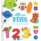 Mon grand livre d'éveil: chiffres, contraires, couleurs, formes : Mes apprentissages sur le bout des doigts !