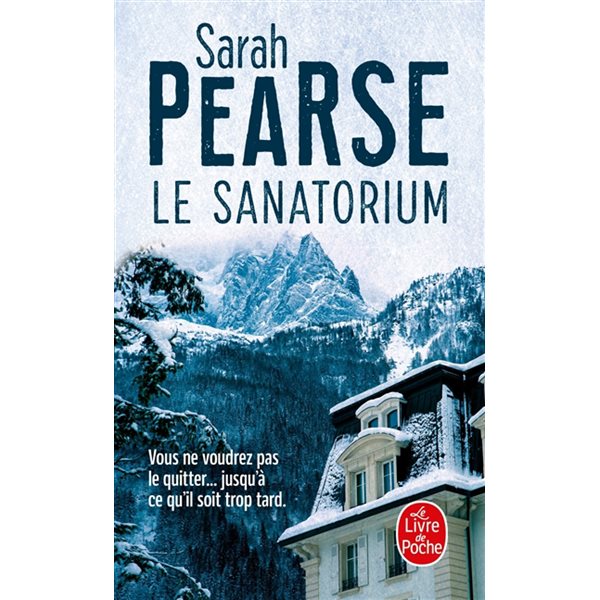 Le sanatorium, Le Livre de poche. Policiers & thrillers, 36644