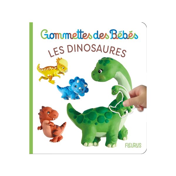 Les dinosaures, Gommettes des bébés