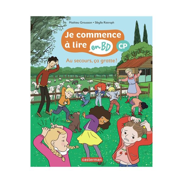 Au secours, ça gratte ! : CP, Je commence à lire en BD