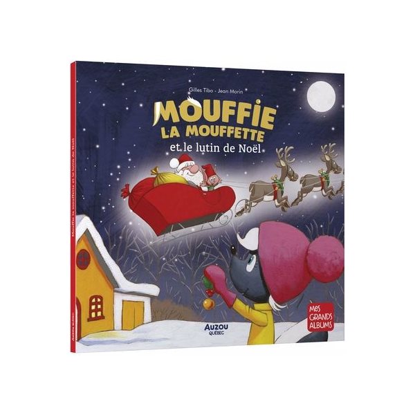 Mouffie la mouffette et le lutin de Noël