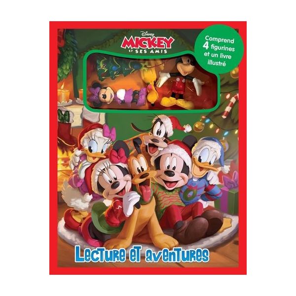 Mickey noël, Lecture et aventures