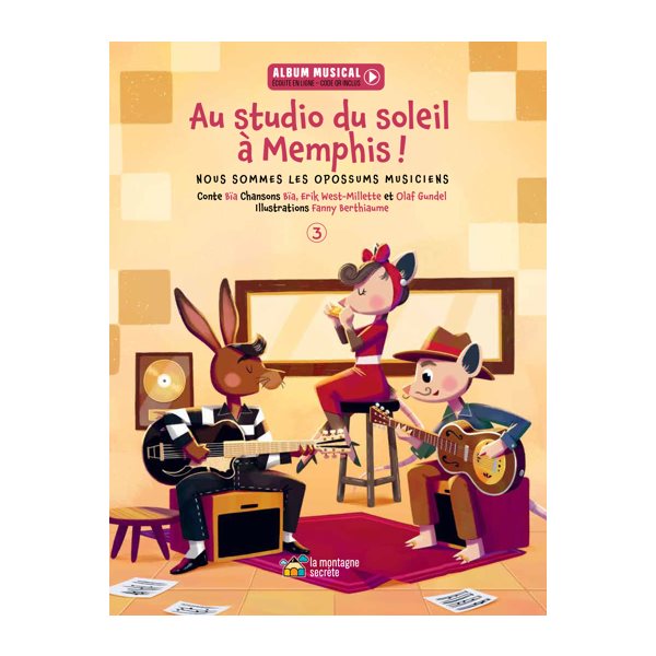 Au studio du soleil à Memphis !, Tome 3, Nous sommes les opossums musiciens