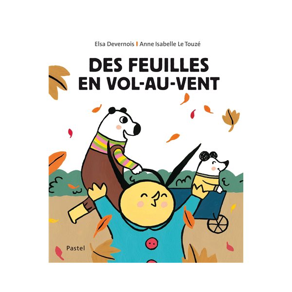 Des feuilles en vol-au-vent