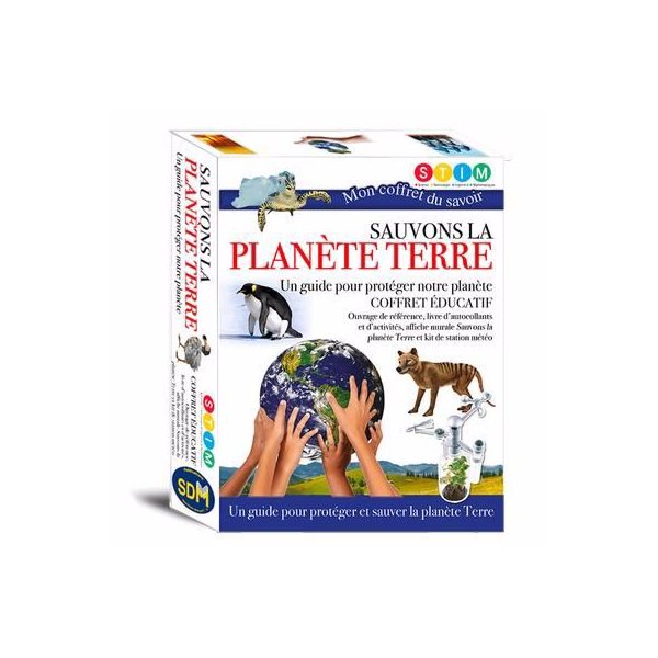 Sauvons la planète Terre : coffret éducatif, Mon coffret du savoir