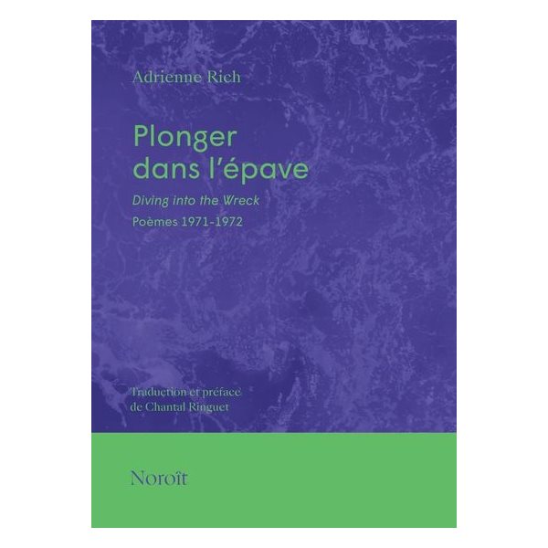 Plonger dans l'épave : Poèmes 1971-1972