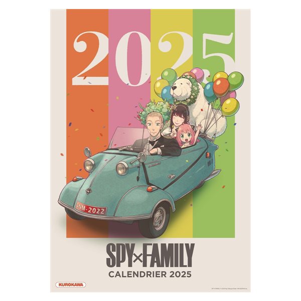 Calendrier Spy x Family 2025