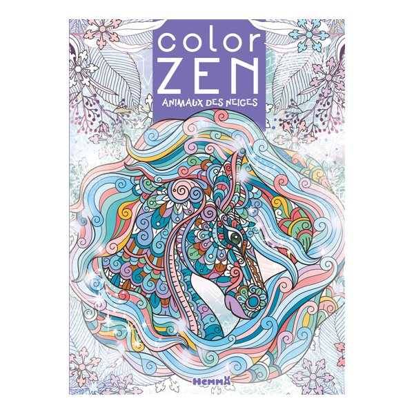 Color Zen : Animaux des neiges