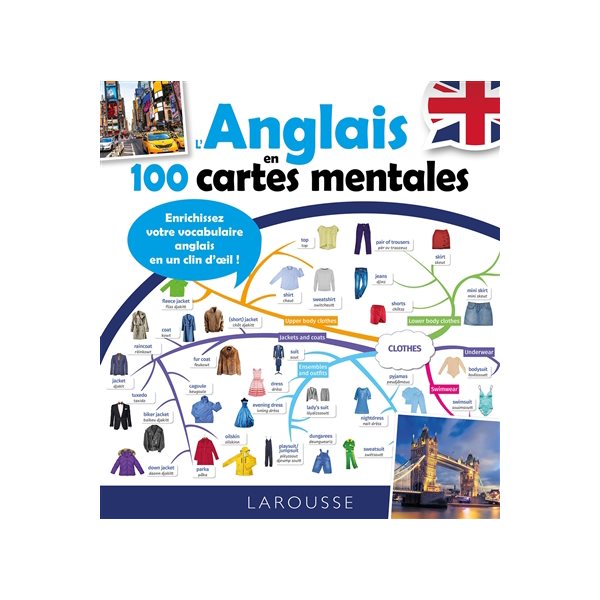 L'anglais en 100 cartes mentales : enrichissez votre vocabulaire anglais en un clin d'oeil !, Bilingues spécialisés