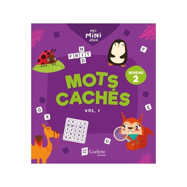 Mots cachés Niveau 2, vol. 1, Mes mini jeux