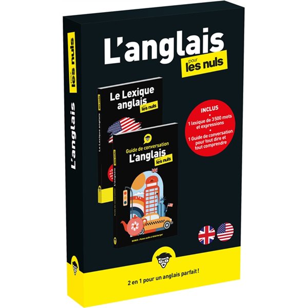 L'anglais pour les nuls : coffret, Pour les nuls, poche