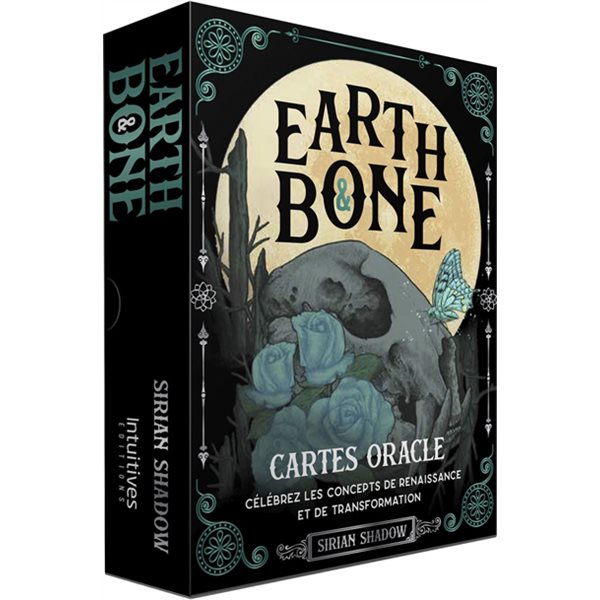 Earth & bone : cartes oracle : célébrez les concepts de renaissance et de transformation