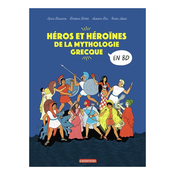 Héros et héroïnes de la mythologie grecque en BD, Tout en BD