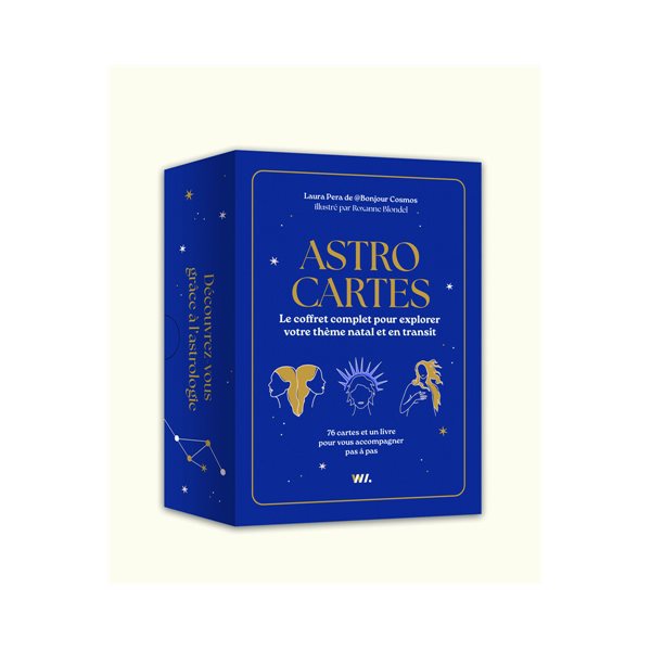 Astro cartes : Le coffret complet pour explorer votre thème natale en transit