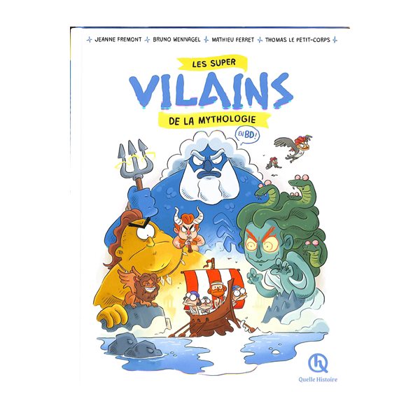 Les super vilains de la mythologie : en BD !