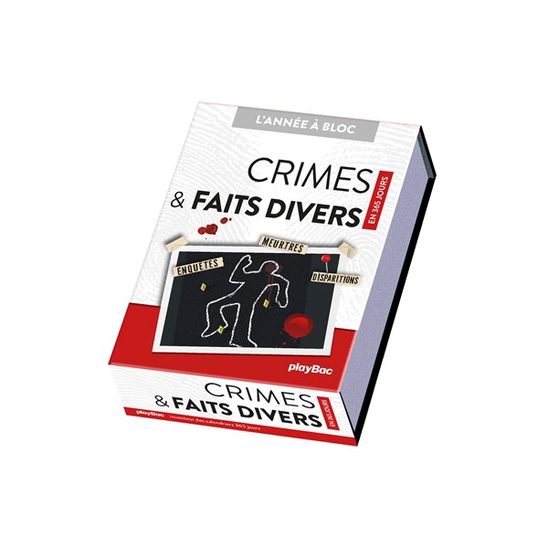 Crimes & faits divers en 365 jours