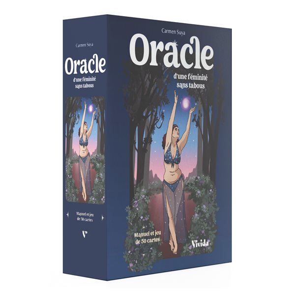 Oracle d'une féminité sans tabous : manuel et jeu de 50 cartes