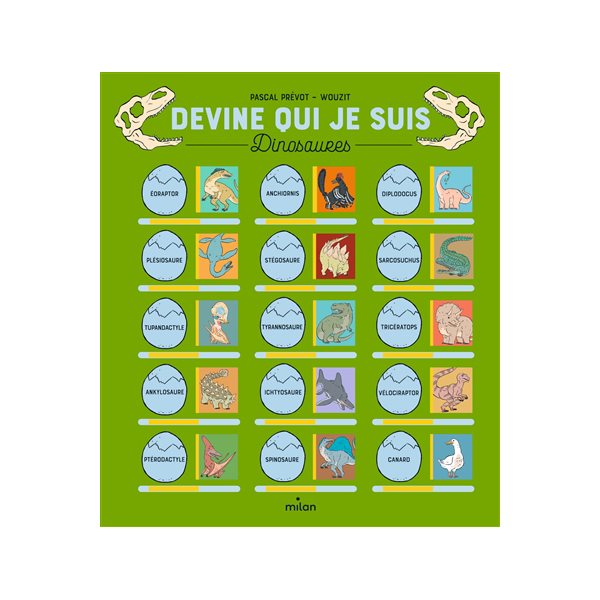 Devine qui je suis : dinosaures