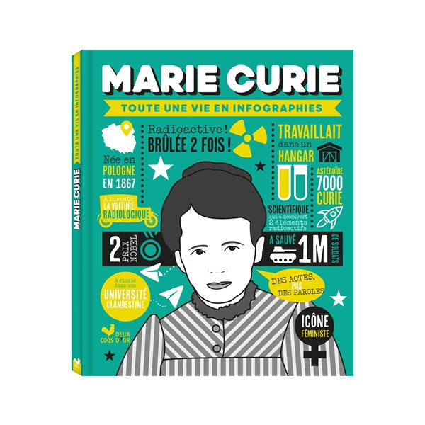 Marie Curie : toute une vie en infographies