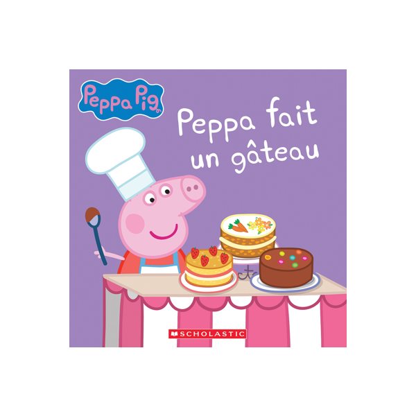 Peppa fait un gâteau