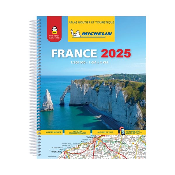 France 2025 : atlas routier et touristique