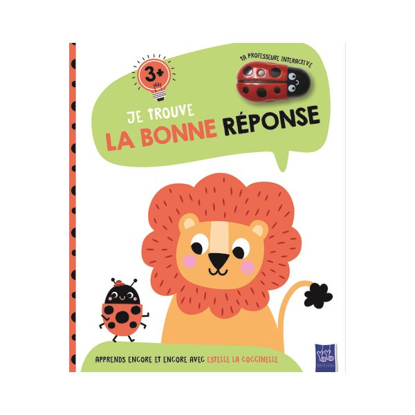 Le lion : apprends encore et encore avec Estelle la coccinelle, Je trouve la bonne réponse