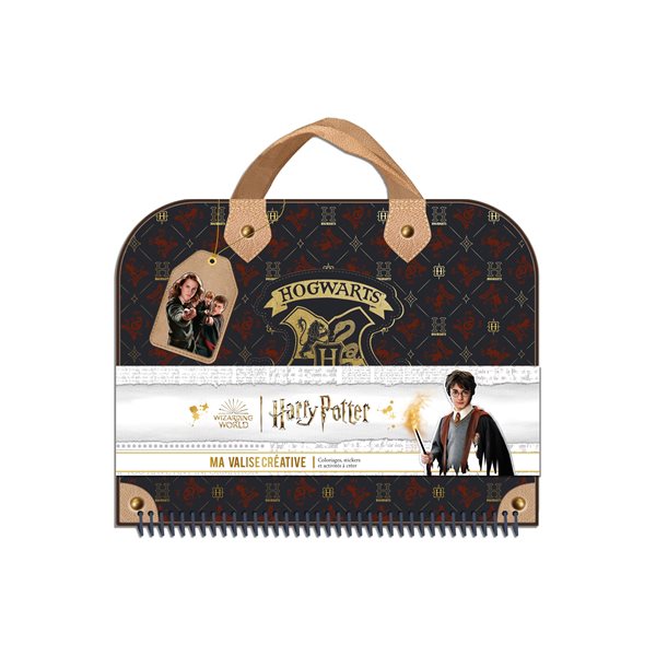 Harry Potter : ma valise créative : coloriages, stickers et activités à créer