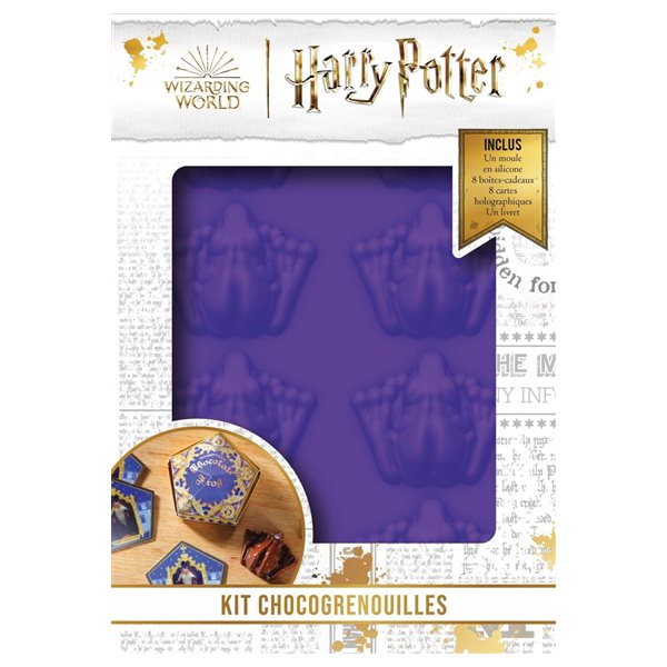 Harry Potter : kit de pâtisserie et moules chocogrenouilles