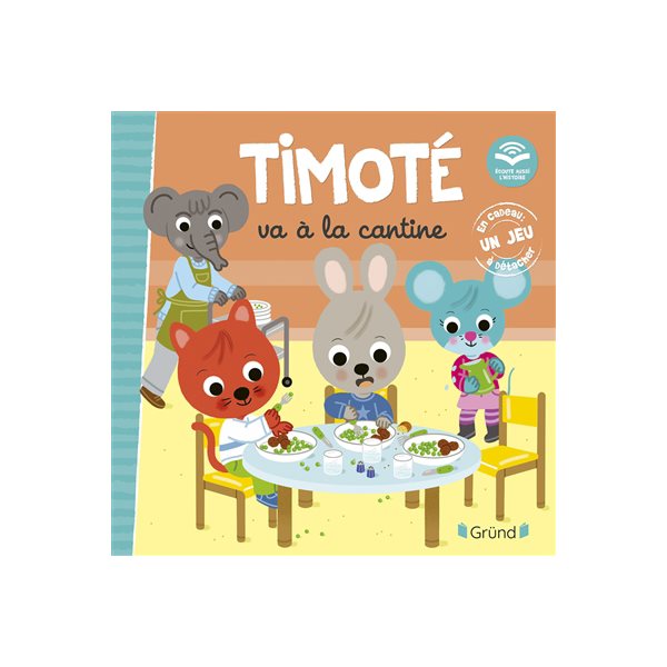 Timoté va à la cantine