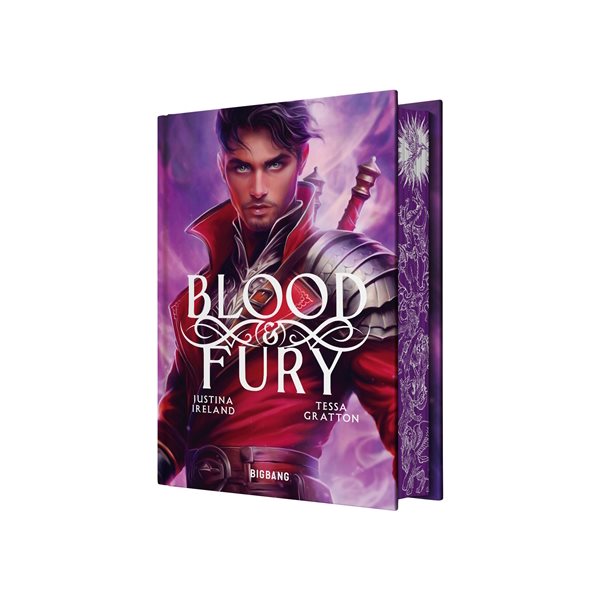 Blood & fury, Tome 2, Chaos & flame (couverture rigide)