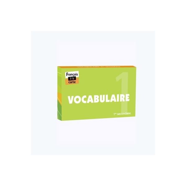 Vocabulaire 1 : 1re secondaire, Français à la carte