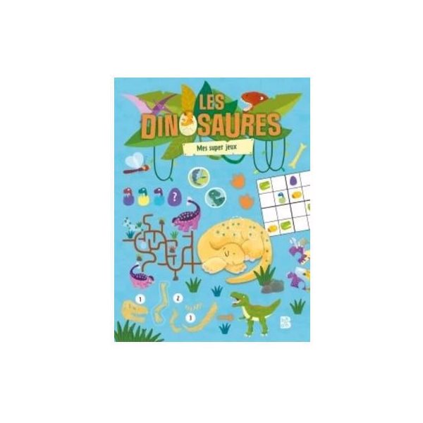 Les dinosaures : mes super jeux, Mes super jeux