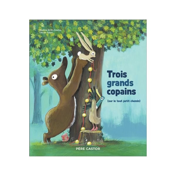 Trois grands copains (sur le tout petit chemin)