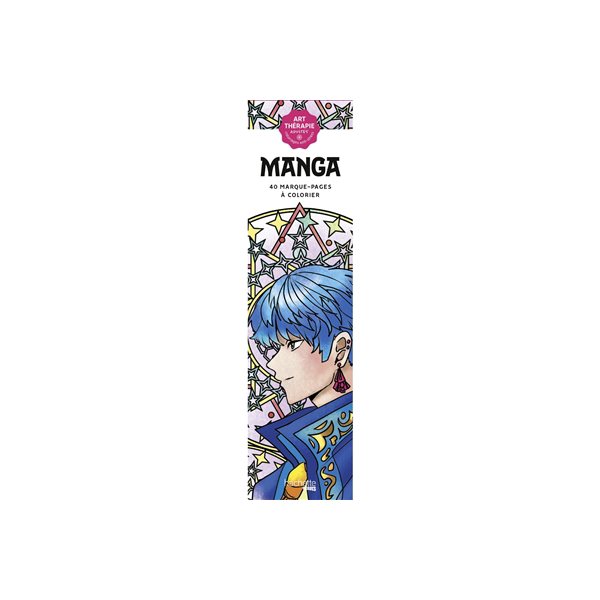 Manga : 40 marque-pages à colorier