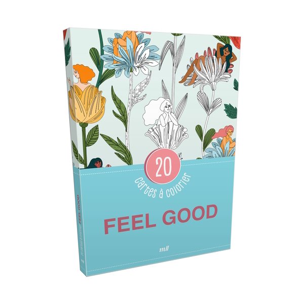 Feel good : 20 cartes à colorier