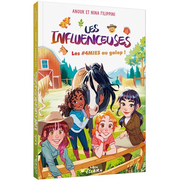 Les #4mies au galop !, Tome 6, Les influenceuses
