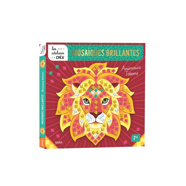 Animaux totems : mosaïques brillantes